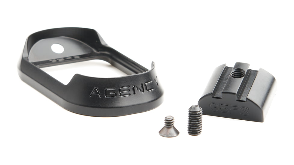 Agency Arms G17 Gen 5 NBS Compatible Duty Magwell, Black, MW-G17G5-DTY-NBS-B