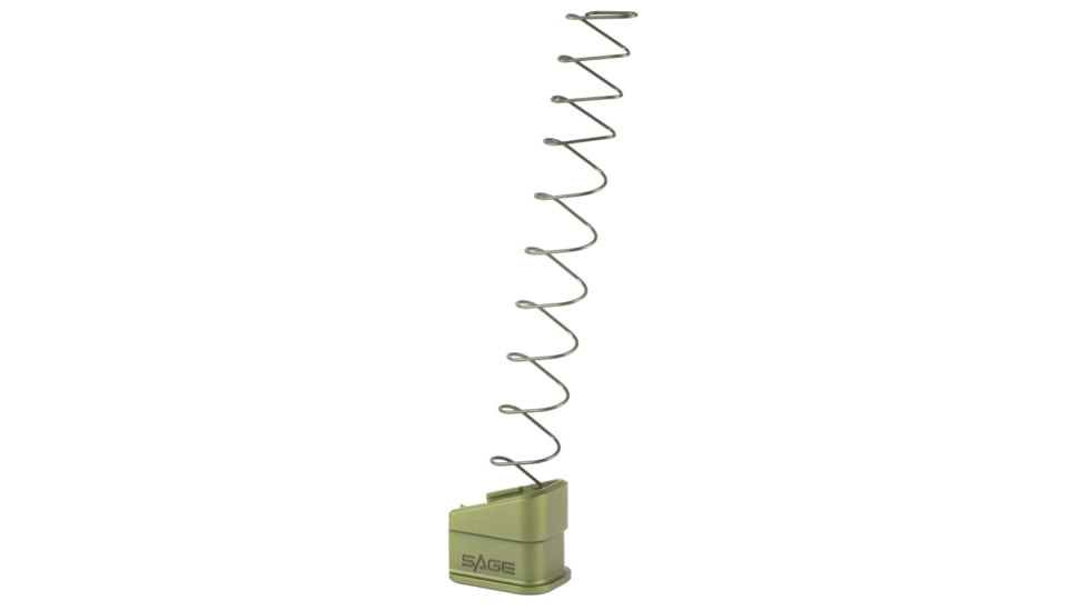 Agency Arms Glock 17/22  9mm +5 Rounds Pistol Magazine Extension, OD Green, 5, AGEBP-G17-SAGE