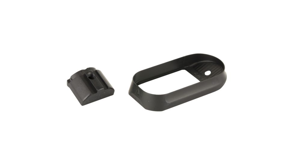 Agency Arms Glock 19 Gen4 Magazine Well for Large Back Straps, Black, AGEMW-G19G4-LBS-B