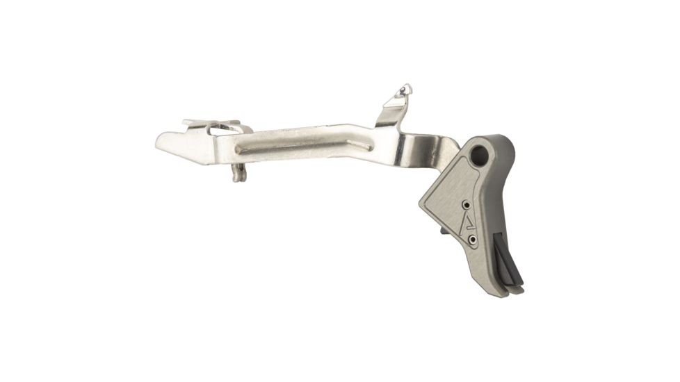 Agency Arms Glock 20/21/21SF/29/29SF/30/30SF Drop-in Flat Trigger w/Connector, Gray, AGEDIT-45-G