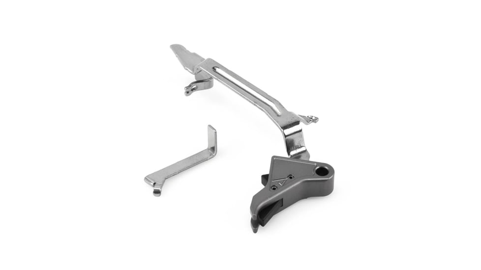 Agency Arms Glock 20/21/21SF/29/29SF/30/30SF Drop-in Flat Trigger w/Connector, Gray, AGEDIT-45-G