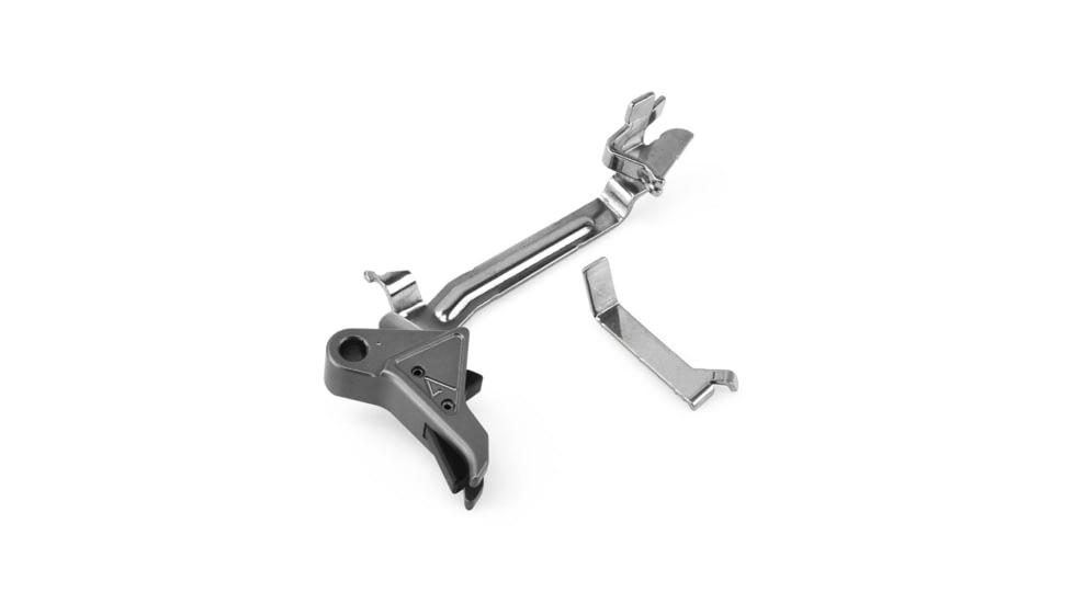 Agency Arms Glock 20/21/21SF/29/29SF/30/30SF Drop-in Flat Trigger w/Connector, Gray, AGEDIT-45-G
