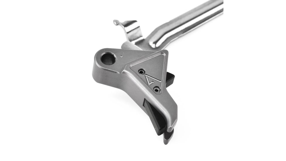 Agency Arms Glock 20/21/21SF/29/29SF/30/30SF Drop-in Flat Trigger w/Connector, Gray, AGEDIT-45-G