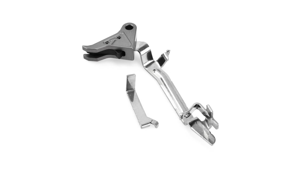 Agency Arms Glock 20/21/21SF/29/29SF/30/30SF Drop-in Flat Trigger w/Connector, Gray, AGEDIT-45-G