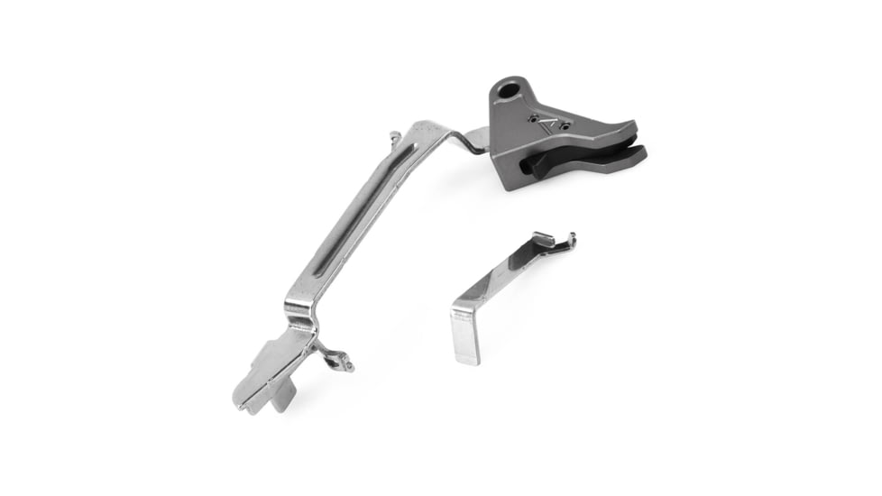 Agency Arms Glock 20/21/21SF/29/29SF/30/30SF Drop-in Flat Trigger w/Connector, Gray, AGEDIT-45-G