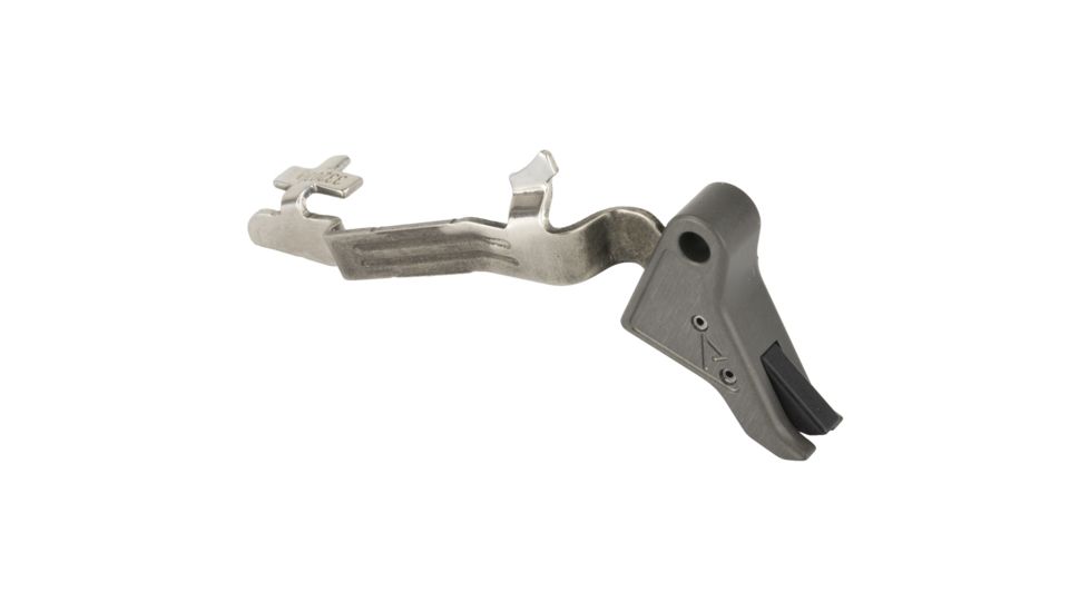 Agency Arms Glock 42 Drop-in Flat Trigger w/Connector, Gray, AGEDIT-42-G