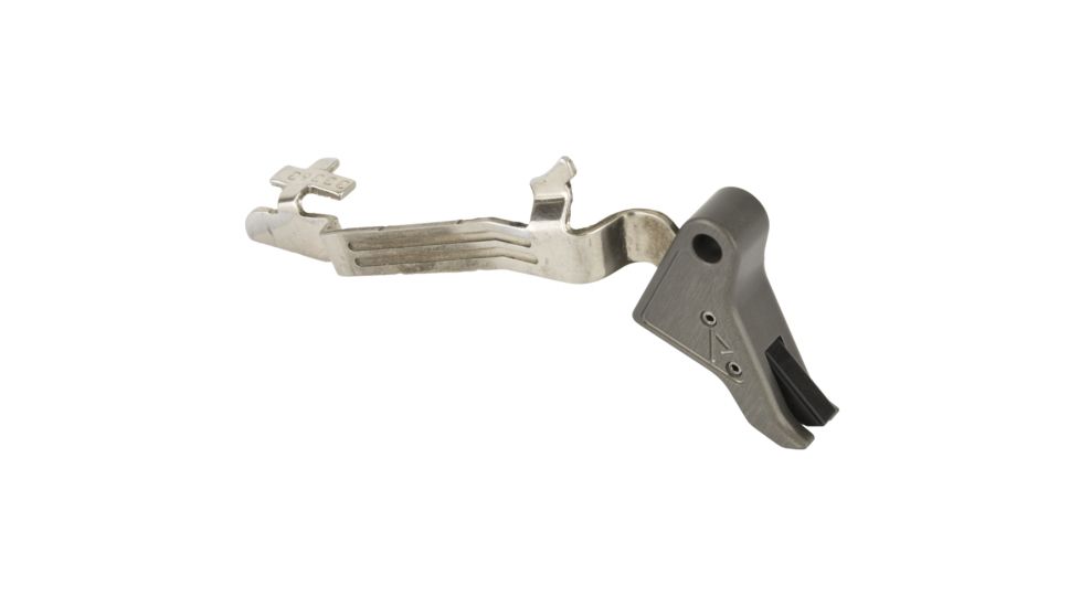 Agency Arms Glock 43 Drop-in Flat Trigger w/Connector, Gray, AGEDIT-43-G