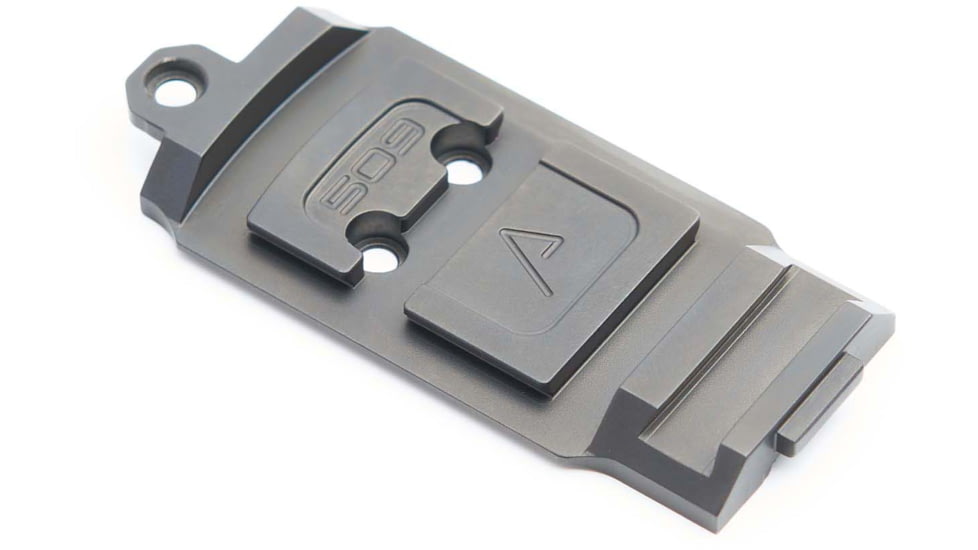 Agency Arms Holosun 509T Standard Dovetail Configuration Agency Optic System AOS Optic Plate for Glock, Black, G-AOS-509T