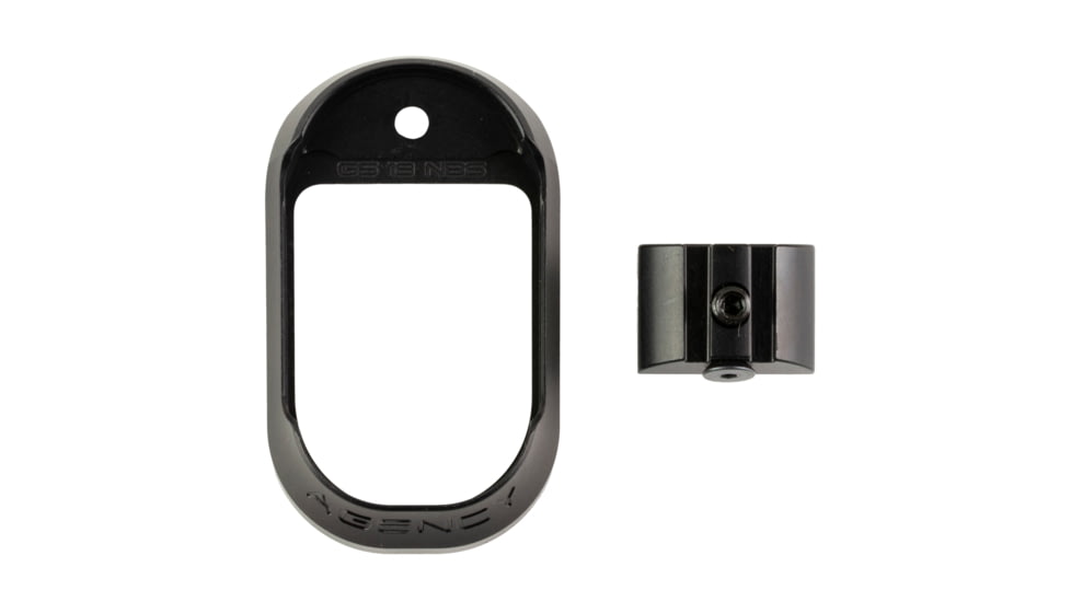 Agency Arms Duty MagWell For Glock GEN 5 Models, No Back Strap, Black, MW-G19G5-DTY-NBS-B