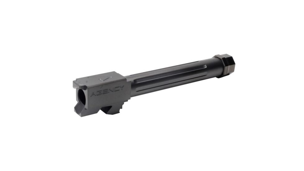 Agency Arms Mid Line Compatible Barrel, Threaded/Fluted, Glock 17, DLC, MLG17T/FDLC