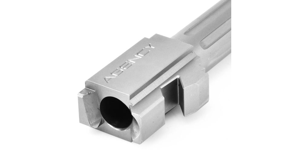 Agency Arms Mid Line Compatible Barrel, Threaded/Fluted, Glock 17, Stainless Steel, MLG17T/FSS