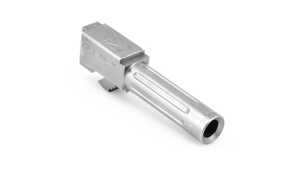 Agency Arms Mid Line Match Grade Drop-In Barrel, Fluted, Glock 26, Stainless Steel, MLG26FSS