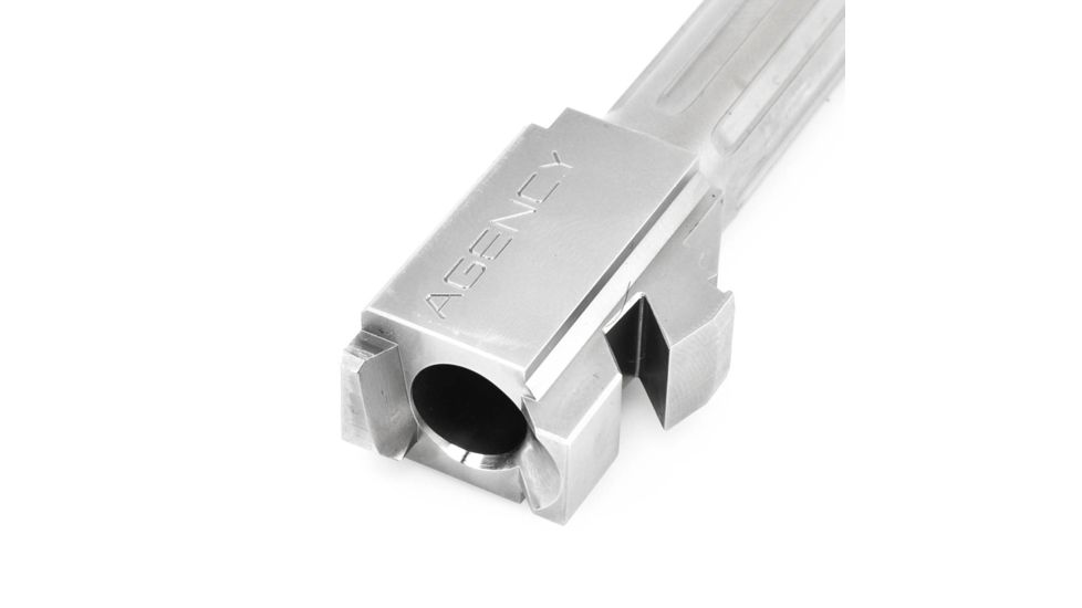 Agency Arms Mid Line Match Grade Drop-In Barrel, Fluted, Glock 26, Stainless Steel, MLG26FSS