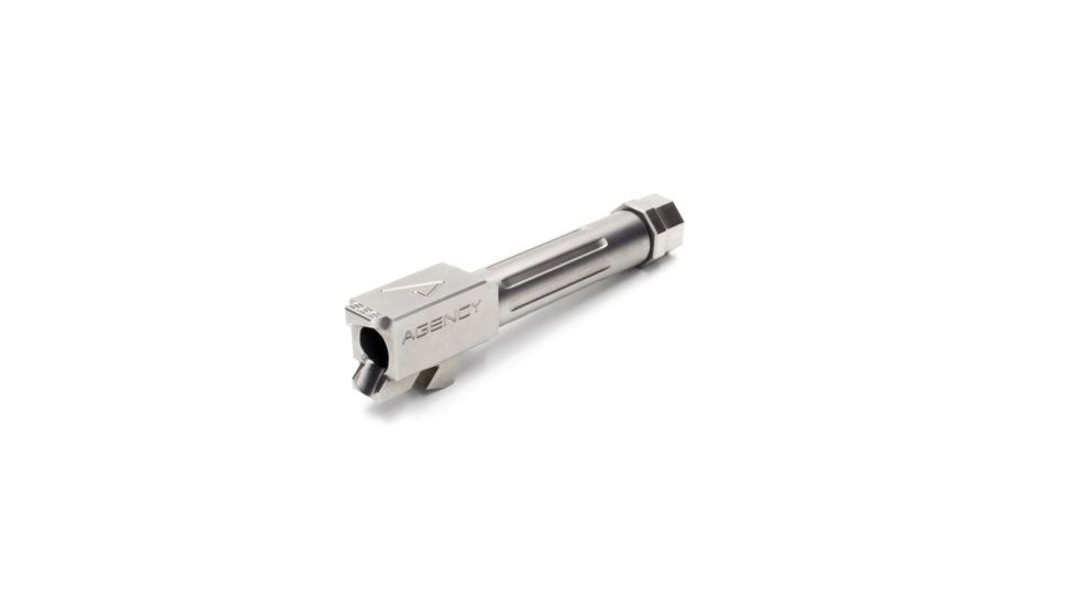 Agency Arms Mid Line Match Grade Drop-In Barrel, Threaded/Fluted, Glock 26, Stainless Steel MLG26T/FSS