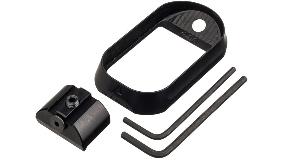 Agency Arms MW-G19G4-NBS Magwell Compatible With Glock 19 Gen4 6061-T6 Aluminum