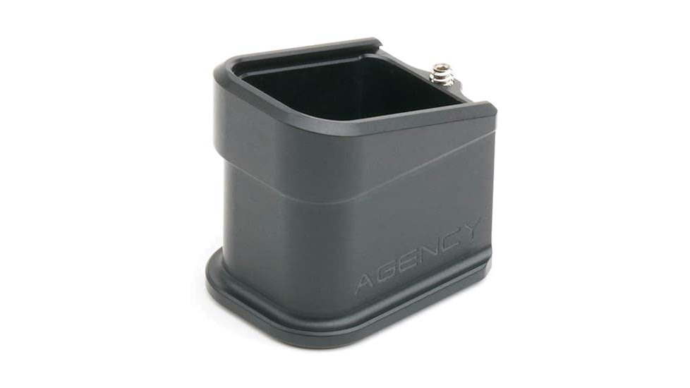 Agency Arms P320 Compatible Magazine Extension, Black, BP-320-BLK-5RD
