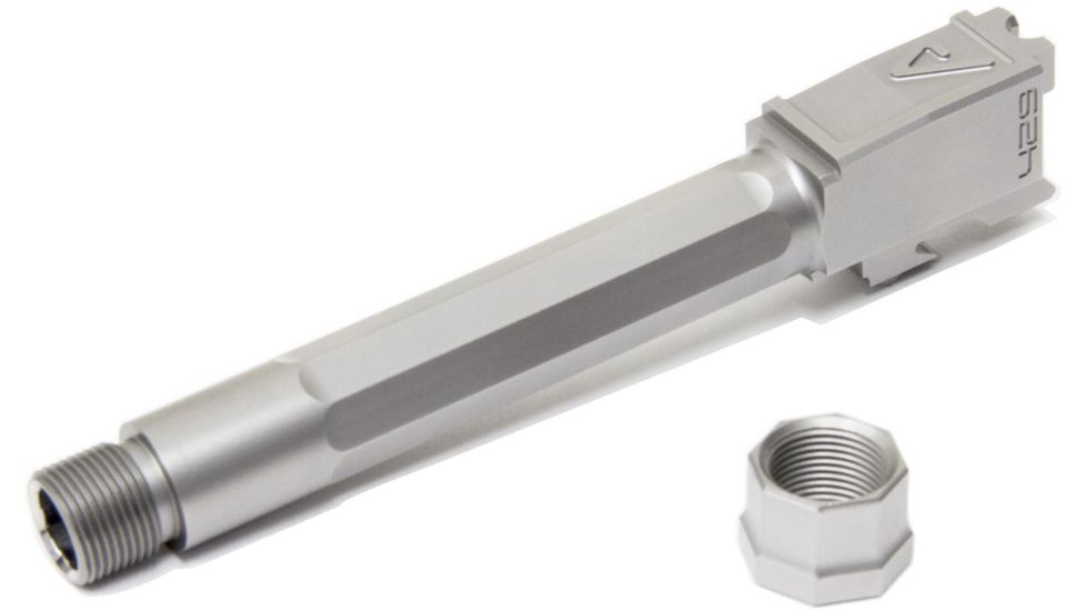 Agency Arms Premier Line Compatible Non-Threaded Pistol Barrels, Smith &amp; Wesson M&amp;P9, 4.25in, Silver, PLMPFSS