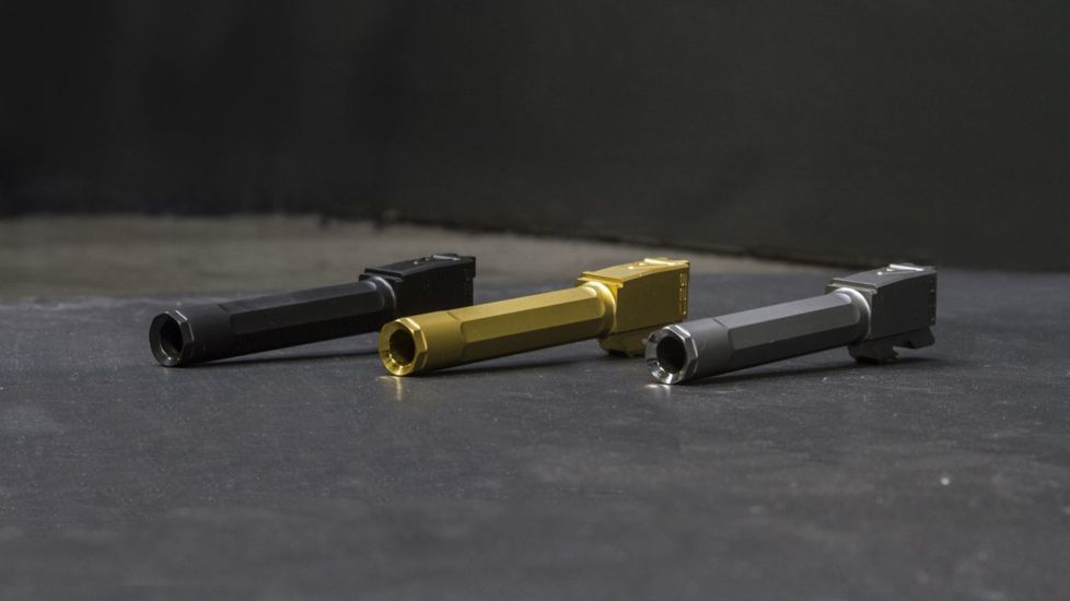 Agency Arms Premier Line Compatible Non-Threaded Smith &amp; Wesson M&amp;P9 M2.0 Pistol Barrels, 4in, Black, PLM24FDLC