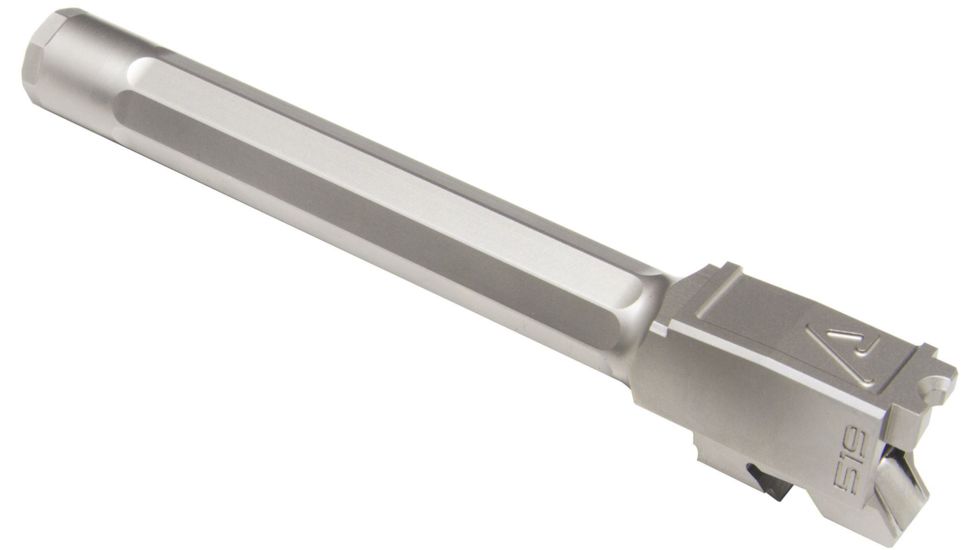 Agency Arms Premier Line Compatible Non-Threaded Pistol Barrels, Smith &amp; Wesson M&amp;P9, 5in, Silver, PLMPPFSS