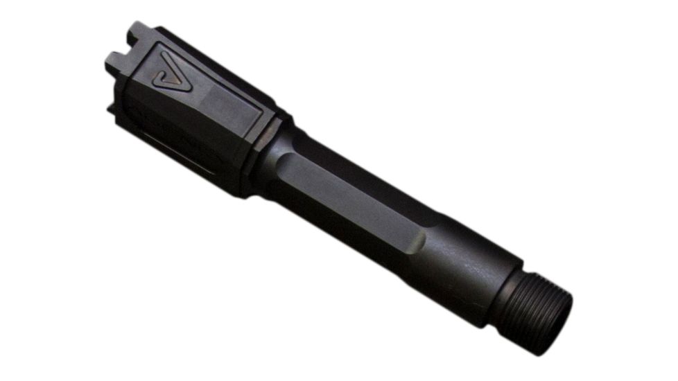 Agency Arms Premier Line Compatible Non-Threaded Smith &amp; Wesson M&amp;P9 Shield Pistol Barrels, Black, PLMPSFDLC