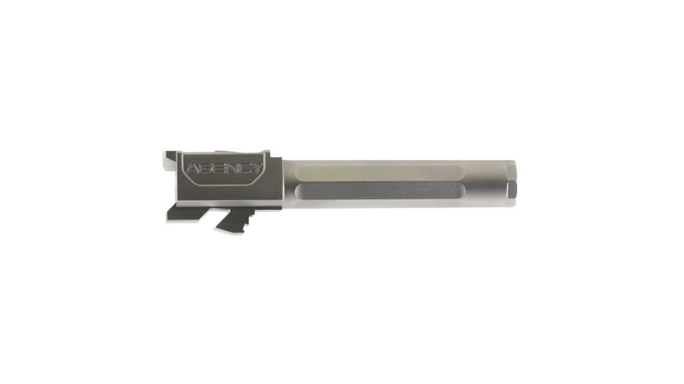 Agency Arms Premier Line Match Grade Drop-In Barrel, Fluted, Glock 19, Stainless Steel, PLG19FSS