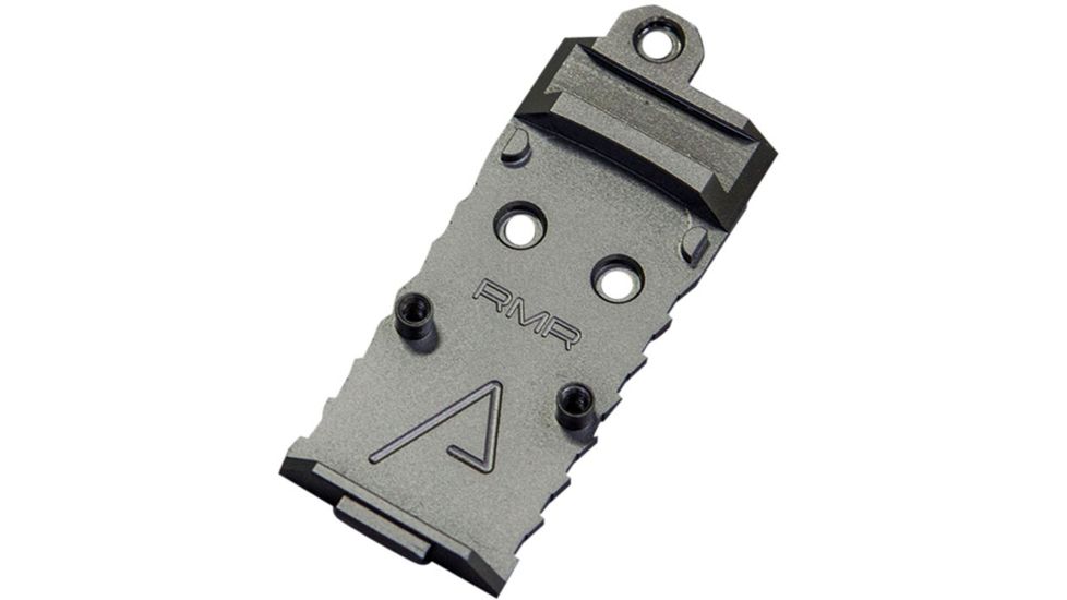 Agency Arms RMR Iron Forward Red Dot Sight Mount for Glock, AOS Plates, Black, G-AOS-RMRDTF