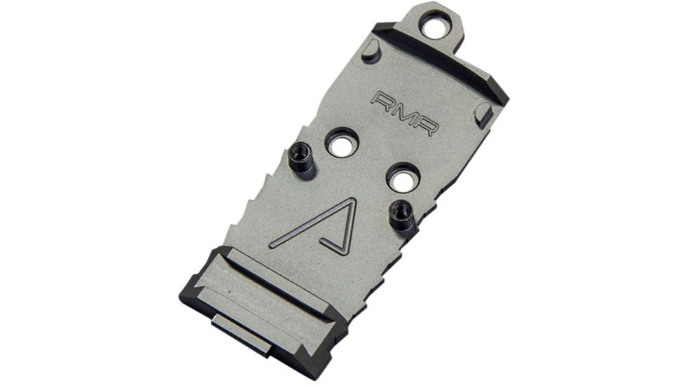 Agency Arms RMR Standard Red Dot Sight Mount Plate for Glock, AOS Plates, Black, G-AOS-RMR