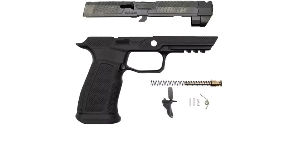 Agency Arms Sage P320 9mm Conversion Caliber Kit, Black, 0, AGE10037-1