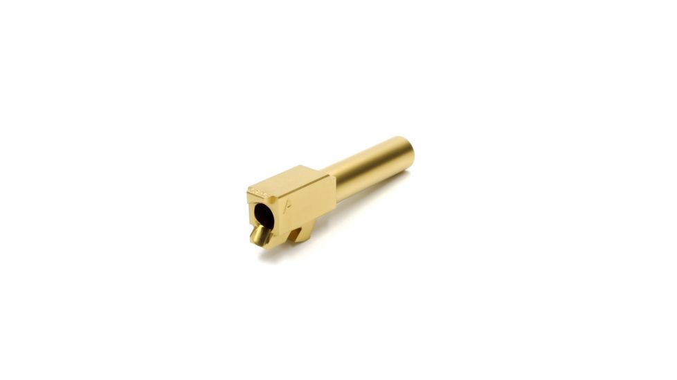 Agency Arms Standard Line Match Grade Drop-In Barrel, Non-Threaded, Glock 26, Gold, Titanium Nitride SLG26NTTiN