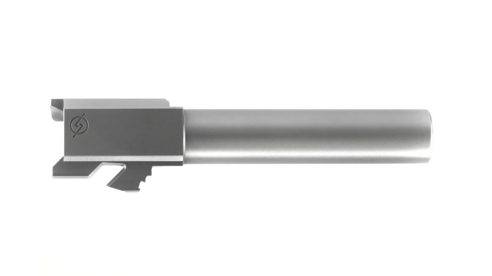 Agency Arms Syndicate Drop-In Match Grade Barrel, Glock 17 Gen1-4, 1-10 Twist, Stainless Steel, Silver SYN17NTSS