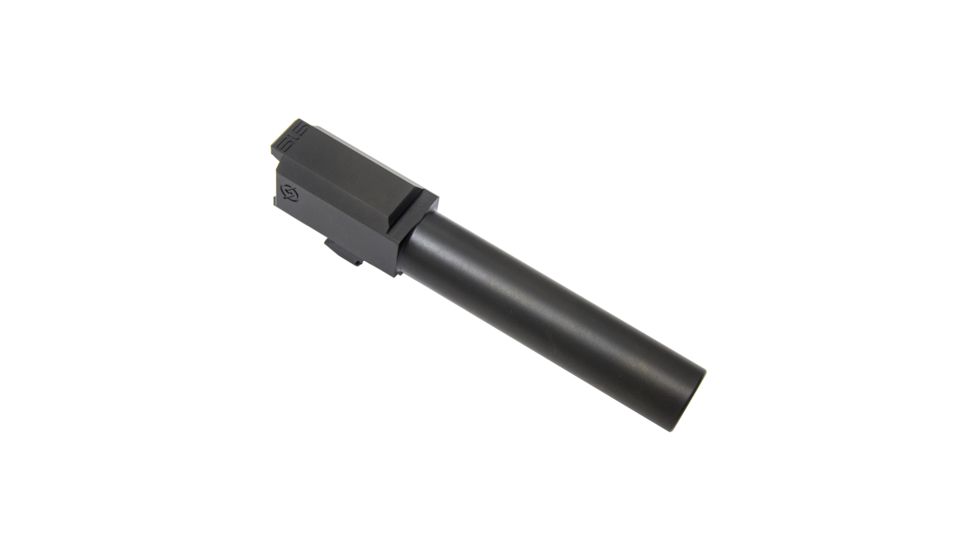 Agency Arms Syndicate Drop-In Match Grade Barrel, Glock 19 Gen1-4, 1-10 Twist, DLC, Black, SYN19NTDLC