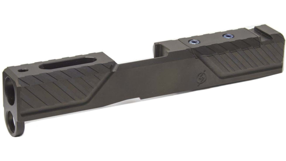 Agency Arms Syndicate S1 Glock 43/43X Stripped Pistol Slide, Black, SYN-43S1