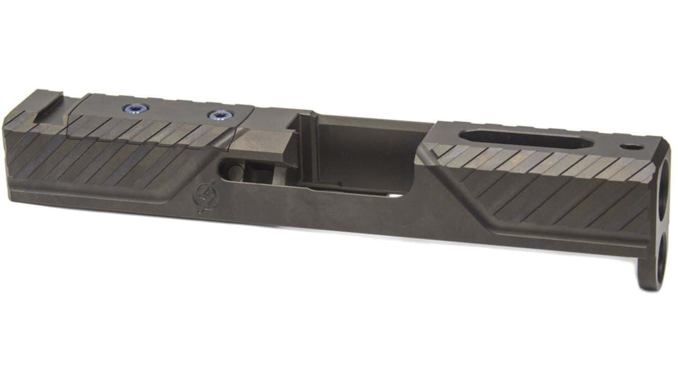 Agency Arms Syndicate S1 Glock 43/43X Stripped Pistol Slide, Black, SYN-43S1