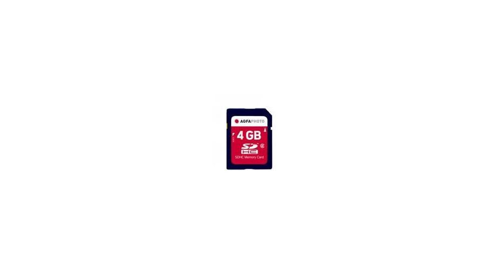 AGFAPhoto SDHC Memory Card 4GB Class 4 AP4GIGSDHCCL4
