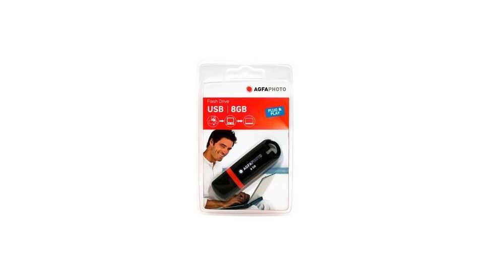 AGFAPhoto USB Flash Memory Stick 8GB AP8GBUSBFDR