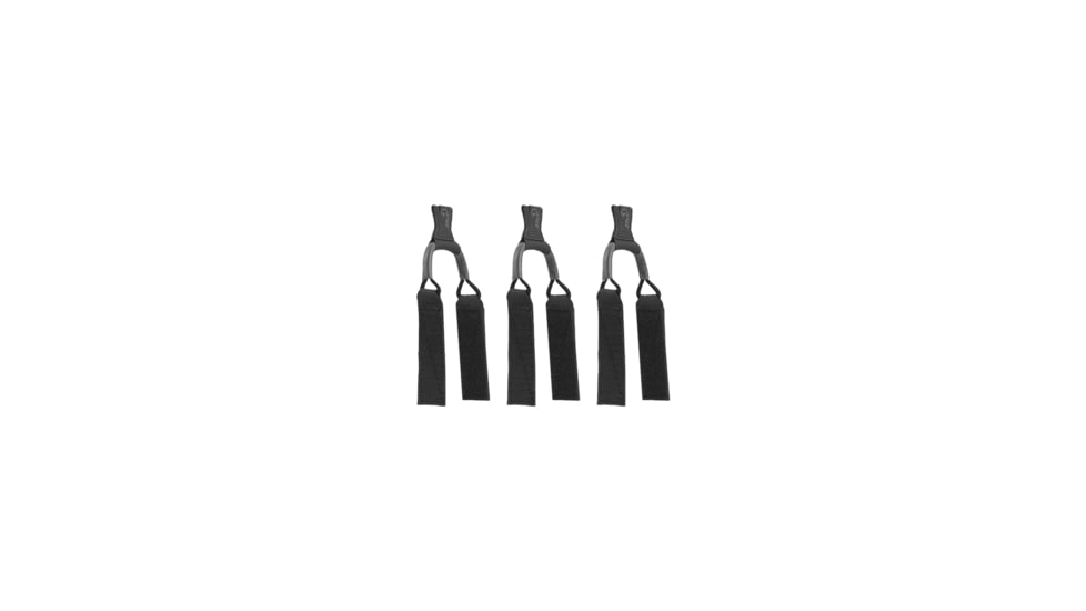 Agilite Jump Retention Tabs Set, 3 Pack, Black, 8502BLACK1SZ
