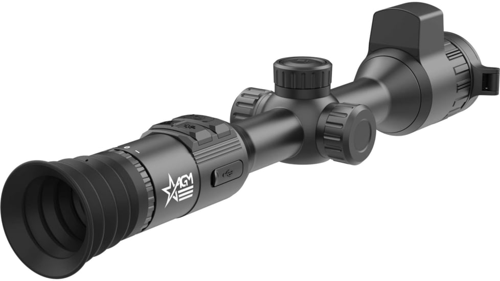 AGM Global Vision AdderV2 LRF 35-384 Thermal Imaging Riflescope, 30mm, 384x288, 50hz, Black, ADDE35-384-L2