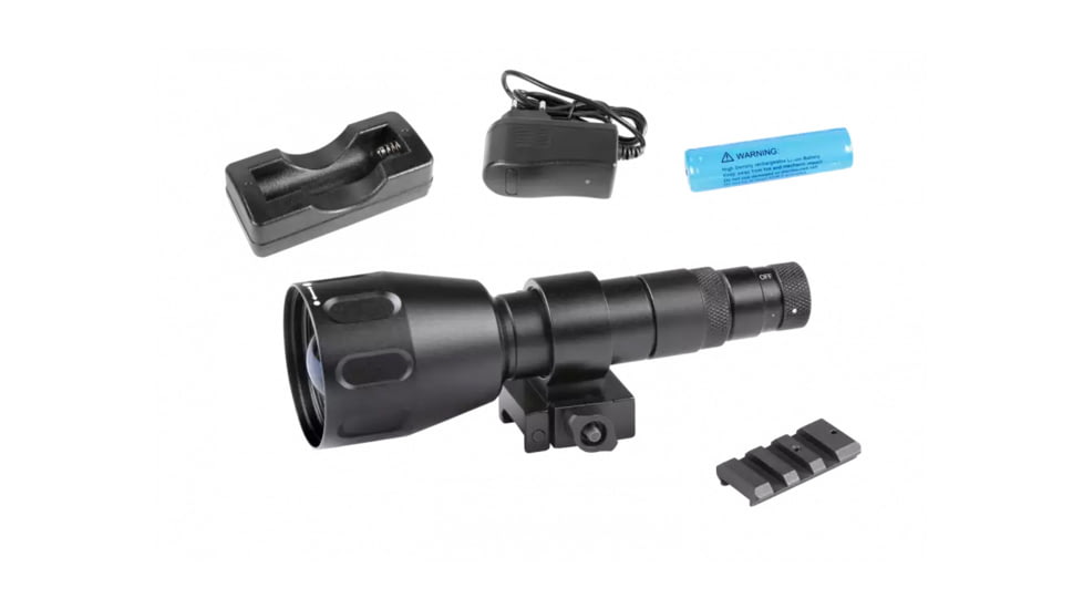 AGM Global Vision AGM Sioux850-W Long-Range Infrared Illuminator, Black, 501SIOUW850IR1