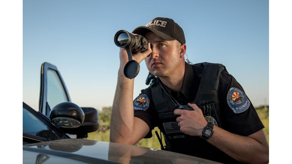 AGM Global Vision Asp Medium Range 3.45x50mm Thermal Imaging Monocular, 336x256 60 Hz Resolution, Black 3093451006AS51