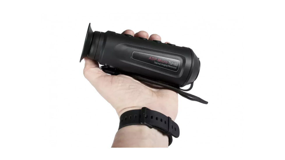 AGM Global Vision Asp-Micro TM160 Short Range Thermal Imaging Monocular, 160x120, 50 Hz, Black, 6.3 2.4 2.2, 3093251001AM10