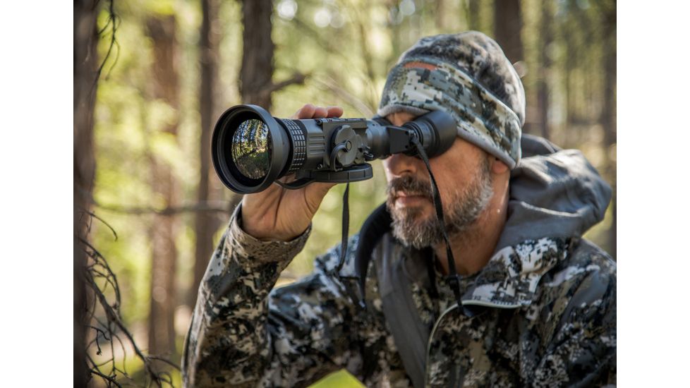 AGM Global Vision Cobra Long Range 4.3x75mm Thermal Imaging Bi-Ocular, 336x256 60 Hz Resolution, Black 3093453008CO71