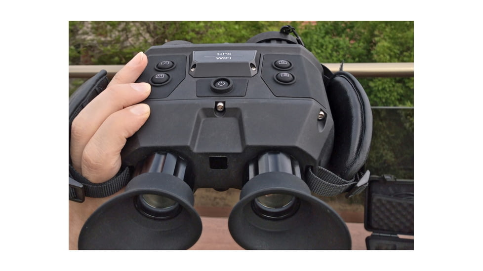 AGM Global Vision Explorator FSB50-640 Medium/Long Range Fusion Binocular, 50mm, Thermal 640x480, Digital 1280x768, Black, 6.46 7.18 2.89, 3083454006ED51