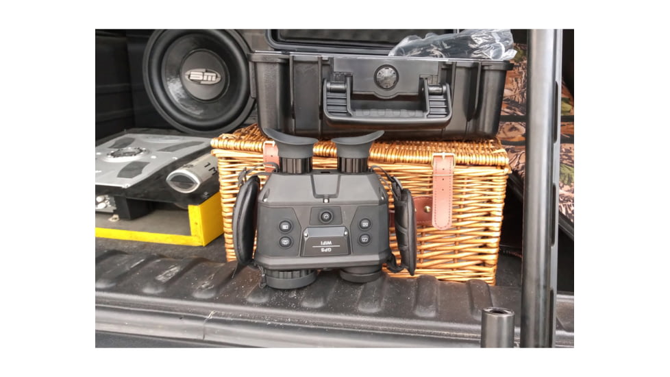 AGM Global Vision Explorator FSB50-640 Medium/Long Range Fusion Binocular, 50mm, Thermal 640x480, Digital 1280x768, Black, 6.46 7.18 2.89, 3083454006ED51