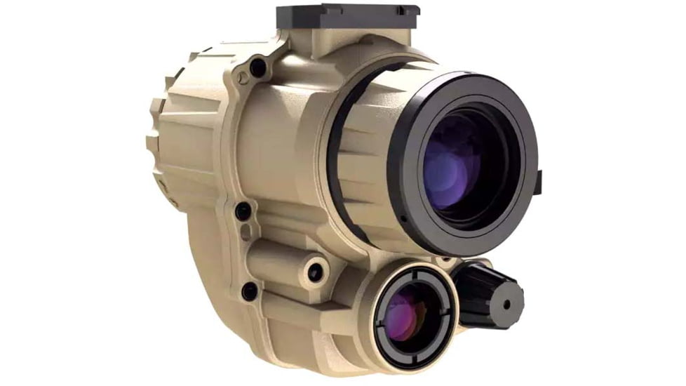 AGM Global Vision F14-3APW Fusion Night Vision and Thermal Monocular, 640x512, 50 Hz, Mil-Spec Elbit or L3 Gen 3 FOM 2000 Plus, P45-White Phosphor IIT, Sand, 7152522121012F14