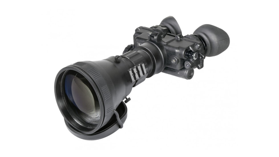 AGM Global Vision FoxBat-LE6 NL2 Night Vision Bi-Ocular W/Sioux850 Long-Range Infrared Illuminator, 5.6x, Gen 2 Plus, Level 2, Black, 11.1 6.0 3.8, 13FXL622283021