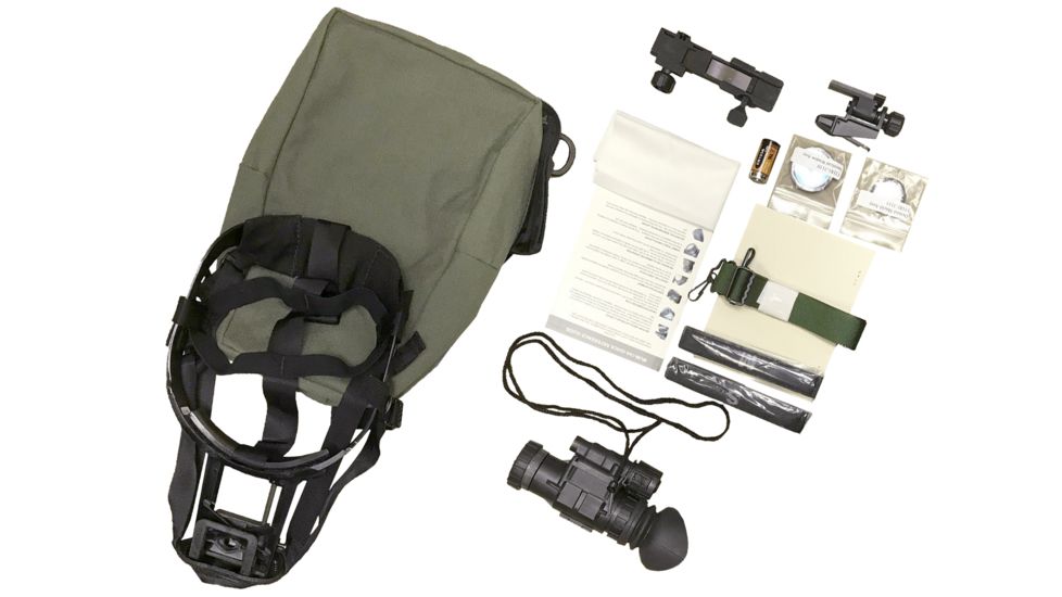 AGM Global Vision MUM-14A NW2 Multi Purpose Night Vision Monocular, Gen 2+ , Level 2, Mil Spec, White Phosphor, Black, 11M14122354021