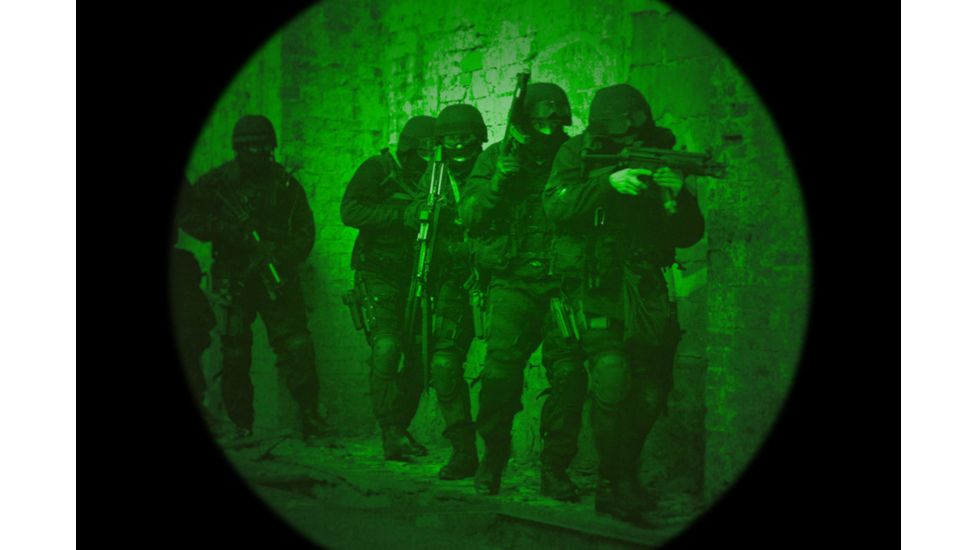 AGM Global Vision MUM-14A NW2 Multi Purpose Night Vision Monocular, Gen 2+ , Level 2, Mil Spec, White Phosphor, Black, 11M14122354021