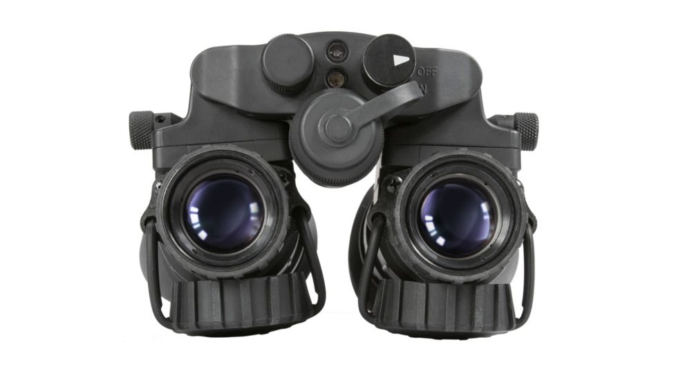 AGM Global Vision NVG40 1x27mmDual Tube Night Vision Goggle/Binocular Gen 2+, F/1.3, Level 2, Black 14NV4122353021