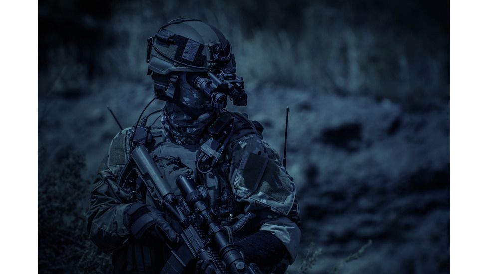 AGM Global Vision NVG40 1x27mmDual Tube Night Vision Goggle/Binocular Gen 2+, F/1.3, Level 2, Black 14NV4122353021