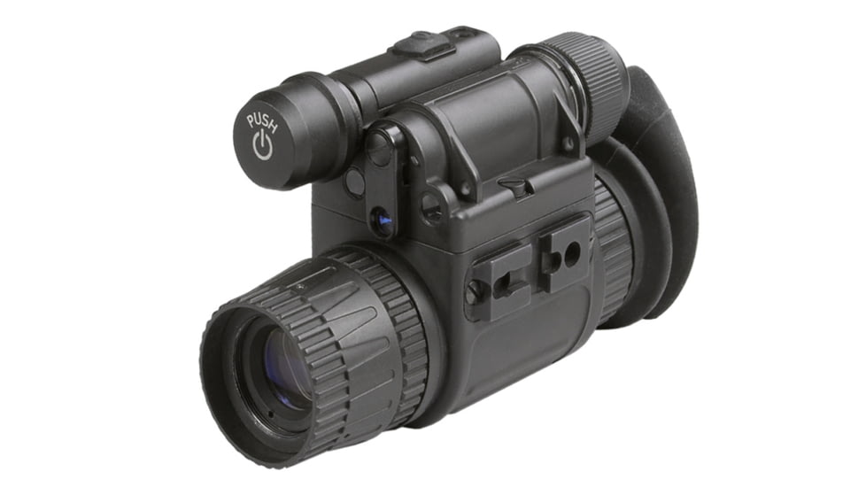 AGM Global Vision NVM50 1x Night Vision Monoculars, NW2, White Phosphor, Gen 2, 19mm, Black, 11NV5122454021